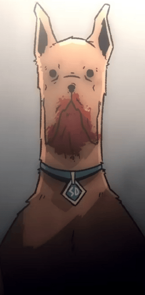 This is the Avatar Image for the Scooby Doo (Avocado Animations) AI Voice and Text to Speech Generator
